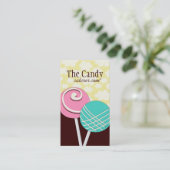 ケーキは名刺をぽんと鳴らします 名刺 (スタンド正面)