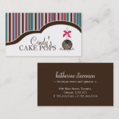 ケーキは名刺をぽんと鳴らします 名刺 (正面/裏面)