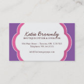 ケーキは名刺をぽんと鳴らします 名刺 (裏面)