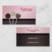 ケーキは名刺をぽんと鳴らします 名刺 (正面/裏面)