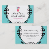 ケーキは名刺をぽんと鳴らします 名刺 (正面/裏面)