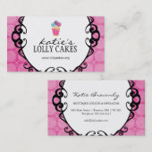 ケーキは名刺をぽんと鳴らします 名刺 (正面/裏面)