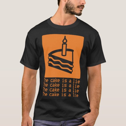 ケーキは嘘 vintage tシャツ (正面)