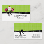 ケーキは緑をぽんと鳴らします 名刺 (正面/裏面)