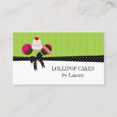 ケーキは緑をぽんと鳴らします 名刺 (正面)