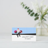 ケーキは青をぽんと鳴らします 名刺 (スタンド正面)