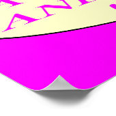 ケーキは食べ物好きのピンク色に合わせて作る ポスター (角)