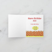 ケーキは? 誕生日カード カード (内部)