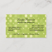 ケーキはBakeshopをぽんと鳴らします 名刺 (裏面)