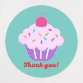 ケーキやスイーツの包装ラベル。 ラベル (デザイン2)