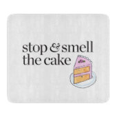 ケーキをストップ及びかいで下さい カッティングボード (正面)