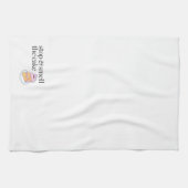 ケーキをストップ及びかいで下さい キッチンタオル (横)