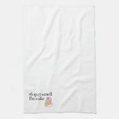 ケーキをストップ及びかいで下さい キッチンタオル (縦)