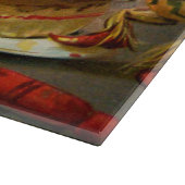 ケーキを切るカボチャキャラクター カッティングボード (角)