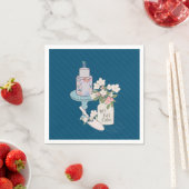 ケーキを持って誕生日 スタンダードカクテルナプキン (インサイチュ)