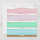 ケーキを持って カード (裏面)