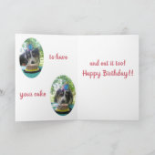 「ケーキを持っ食べてもだ！」 枚 シーズンカード (内部)