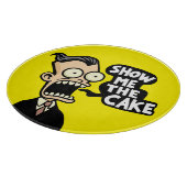 ケーキを見せて カッティングボード (角)