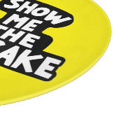 ケーキを見せて カッティングボード (角)