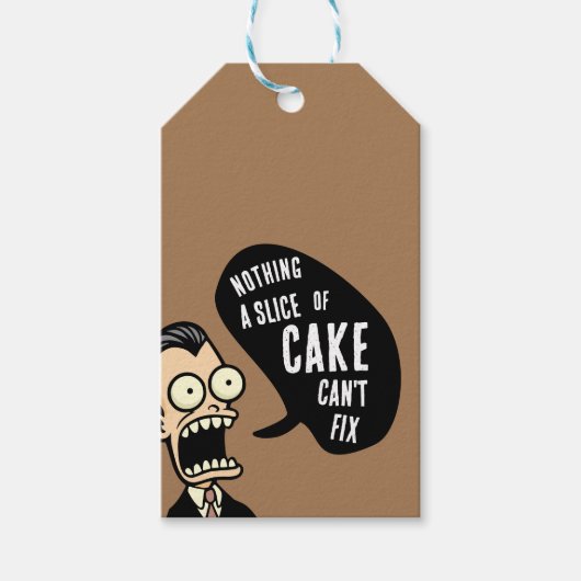 ケーキを見せて ギフトタグ (正面)