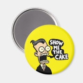 ケーキを見せて マグネット (正面/裏面)