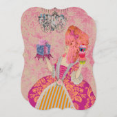 ケーキを食べさせて ~ 招待状 / RSVP #12 (正面/裏面)