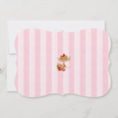 ケーキを食べよう パーティーの招待状 招待状 (正面)