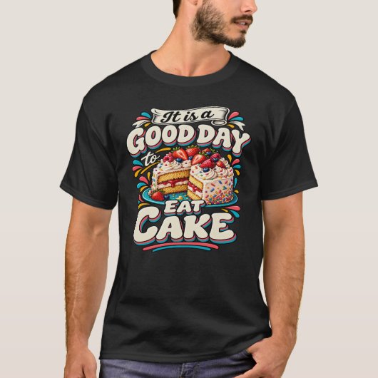 ケーキを食べよう Tシャツ (正面)
