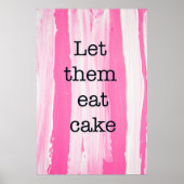 ケーキを食べ食べろ ポスター (正面)