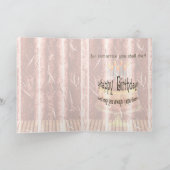 ケーキを#4 (誕生日カード) カード (内部)