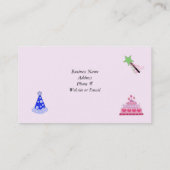 ケーキアンドハットパーティープランナー 名刺 (裏面)