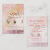 ケーキアートV 名刺 (正面/裏面)