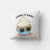 ケーキイット簡単おもしろいカップケーキプン クッション (正面)