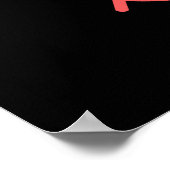 ケーキウォンおもしろいドテコンドケーキプンダークBG ポスター (角)