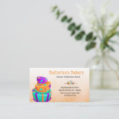 ケーキエレガントベーカリー名刺 名刺 (スタンド正面)
