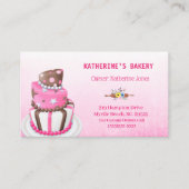 ケーキエレガントベーカリー名刺 名刺 (正面)