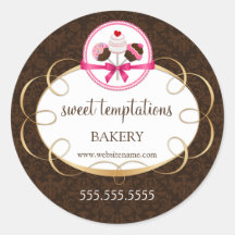 ケーキエレガントポップ・アートのベーカリー包装