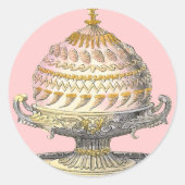 ケーキエレガントービクトリアンベイカーズコルヌコピアガトー ラウンドシール (正面)