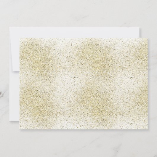 ケーキエレガント誕生日招待状 招待状 (裏面)