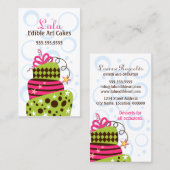 ケーキカラフルアートベーカリー 名刺 (正面/裏面)