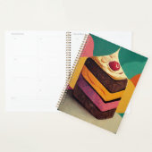 ケーキカラフルー設計標準 プランナー手帳 (ディスプレー)