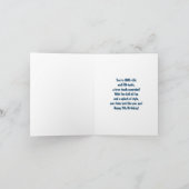 ケーキカード付きハッピーコク誕生日サメ カード (内部)