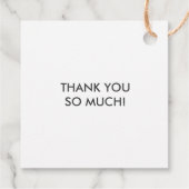 ケーキギフトラベル、ケーキポップ・アートのラベル、クラフト フェイバータグ (裏面)