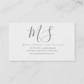 ケーキクッキポップ・アートのーベーキングケーキデコレータ  名刺 (裏面)