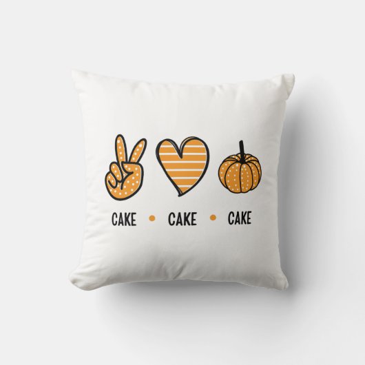 ケーキケーキ クッション (正面)