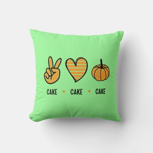 ケーキケーキ クッション (正面)