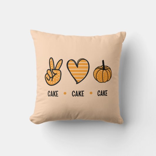 ケーキケーキ クッション (正面)