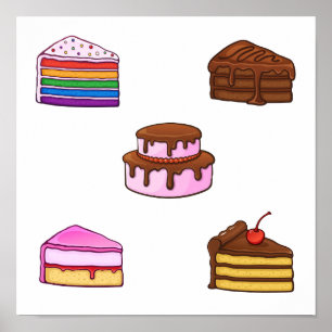 ケーキコレクション ポスター