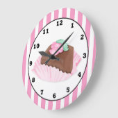 ケーキショップおもしろいの壁時計 ラージ壁時計 (傾斜)