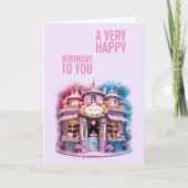 ケーキショップマイお洒落リトルプリンセスケーキ カード (正面)